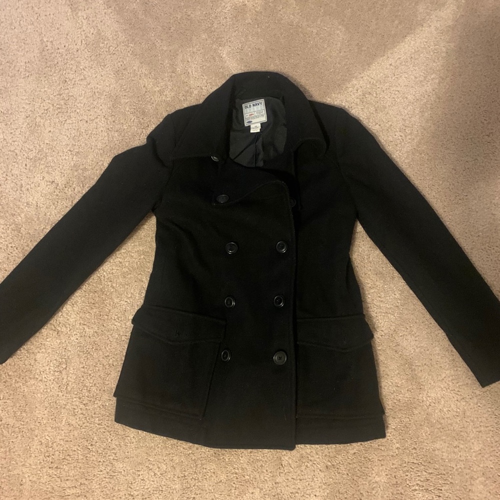 Old navy heavy pea coat vintage winter coat